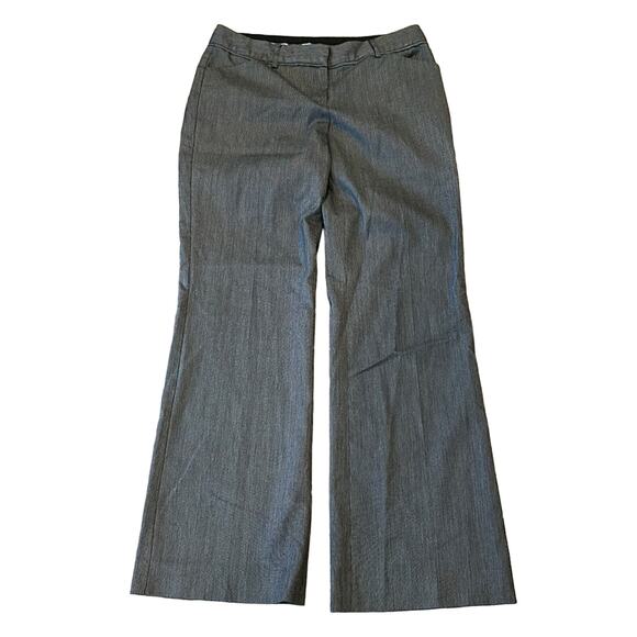 Express Editor Black/Grey Dot Trouser Pant Size 6 - Picture 2 of 7